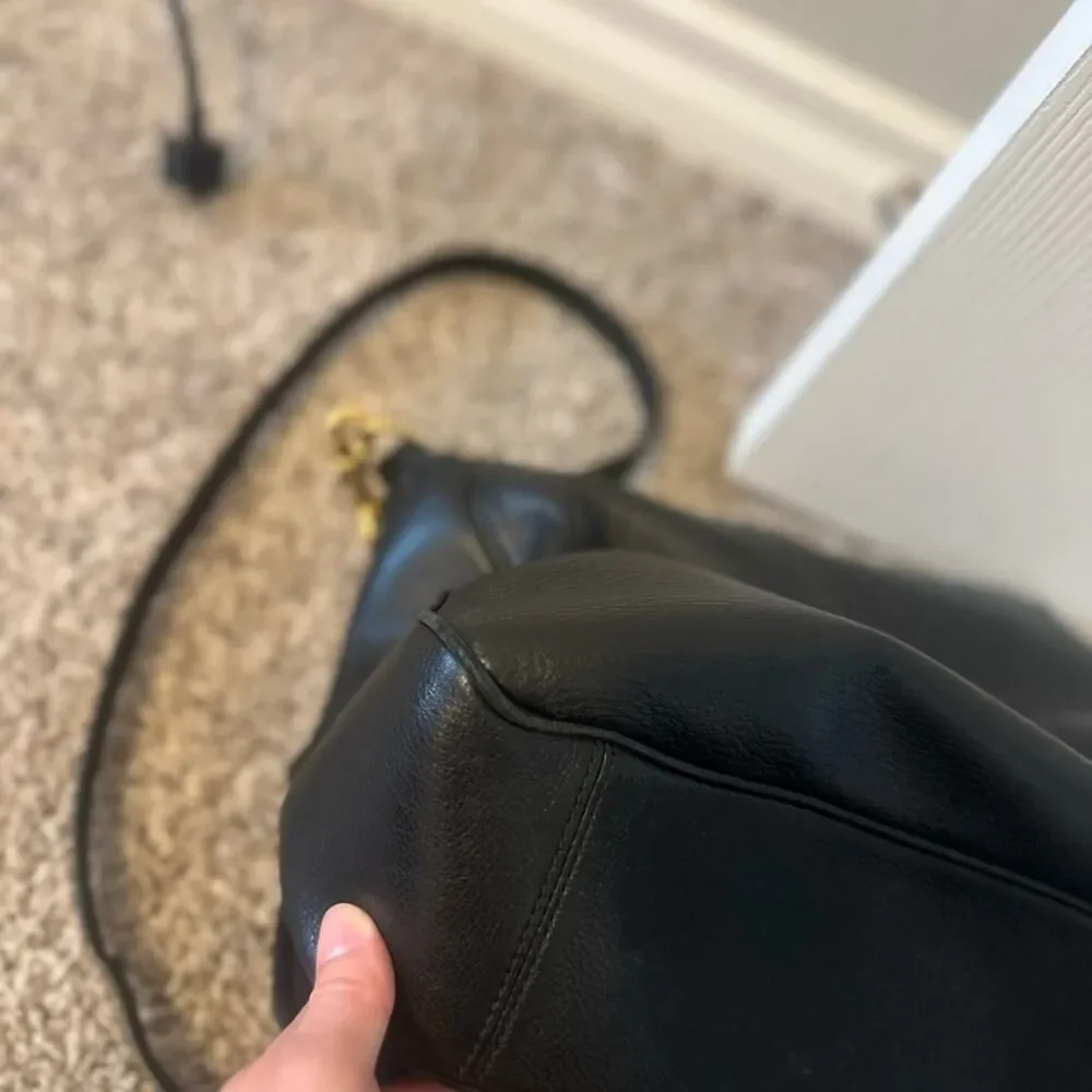 Marc Jacobs Empire City Black Leather Crossbody Bag